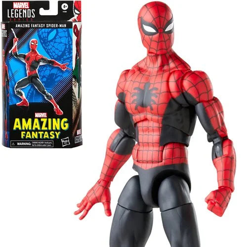 Spider-Man Marvel Legends 60th Anniversary Amazing Fantasy Spider-Man 6-inch Action (Coming Soon)  Figure