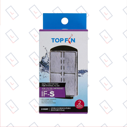 Top Fin Retreat Filter Large, IF-S (2 Count)